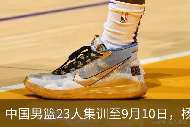 中国男篮23人集训至9月10日，杨瀚森等3海外球员将归队，安排6场热身赛验成果